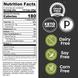 Witzi's Grain Free Granola, Original, 5oz (Pack of 3), Made with Almonds, Apples & Cinnamon, Vegan, Keto, Gluten Free, Healthy Snack
