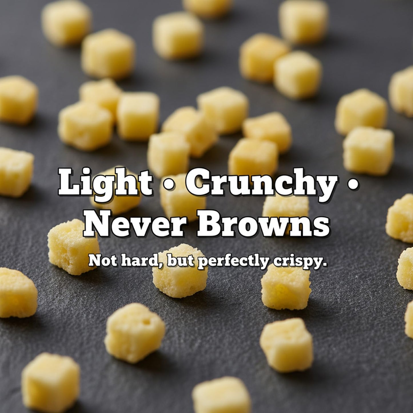 MOCKRAND Freeze Dried Apple Diced,5.29oz/150g,No Sugar Added,Apple Crisps, Freeze Dried Fruit, Fruit Snacks,for Cereal, Yogurt,Cake, Baked