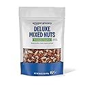 Amazon Grocery, Deluxe Mixed Nuts, Roasted & Unsalted, 16 Oz