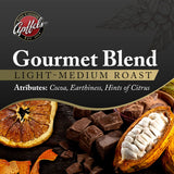Apffels Original Gourmet Blend - Whole Bean, Light-Medium Roast, 100% Arabica Coffee, (2lb Bag)