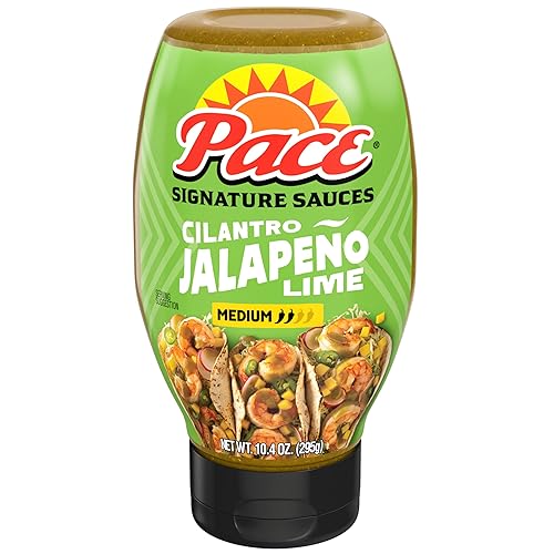 Pace Cilantro Jalapeno Lime Signature Sauce, 10.4 oz