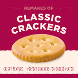 Back to Nature Classic Round Crackers - Dairy Free, Non-GMO, Made with Wheat Flour & Sea Salt, Delicious & Quality Snacks, 8.5 Ounce (Pack of 6)