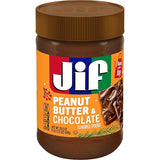 Jif Peanut Butter & Chocolate Flavored Spread, 29.5 oz Jar