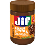 Jif Peanut Butter & Chocolate Flavored Spread, 29.5 oz Jar