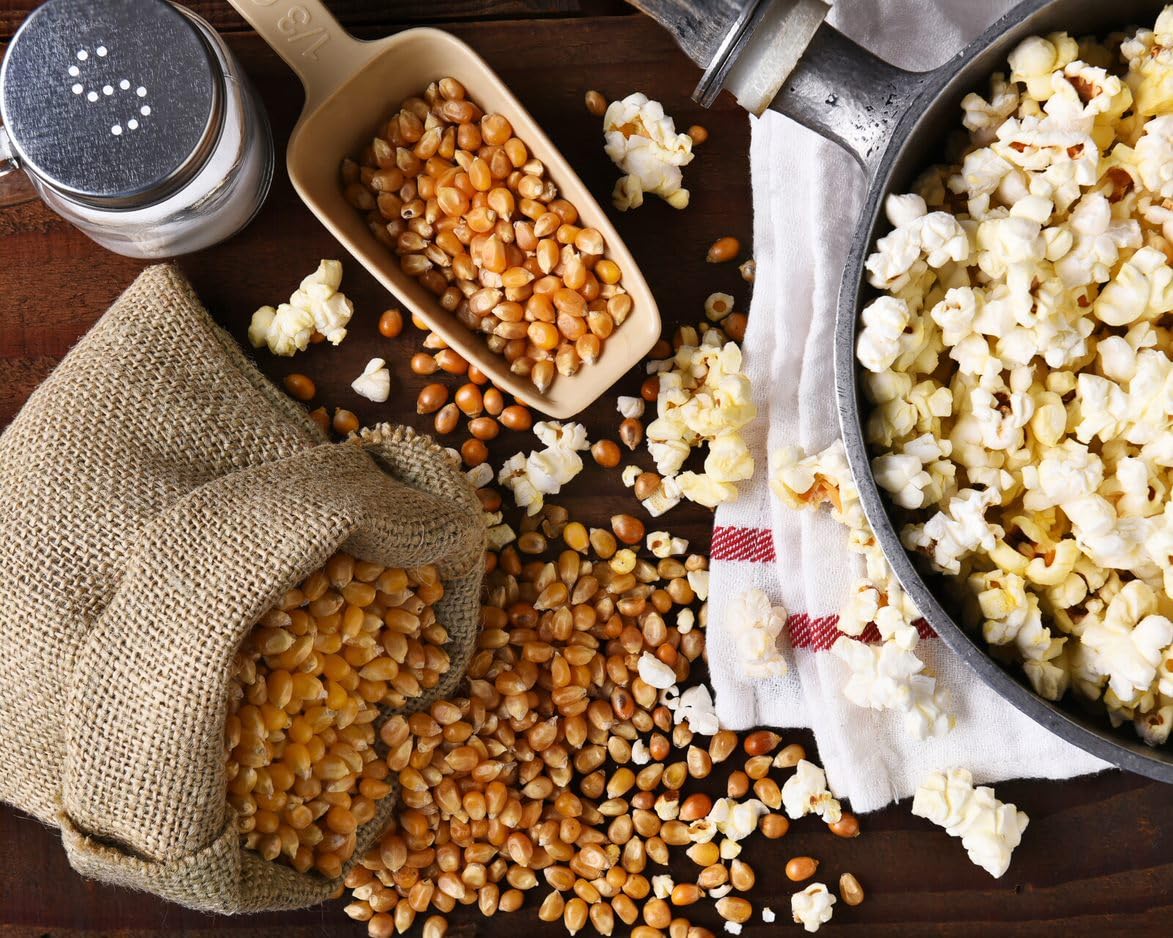 Dell Cove Spices Gourmet Popcorn Kernel 6-Pack Variety Gift Set | Six Pack of Heirloom Kernels for Game Days and Movie Nights