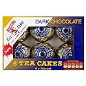 Tunnock's Dark Chocolate Teacakes (6 per pack - 144g) - Pack of 2