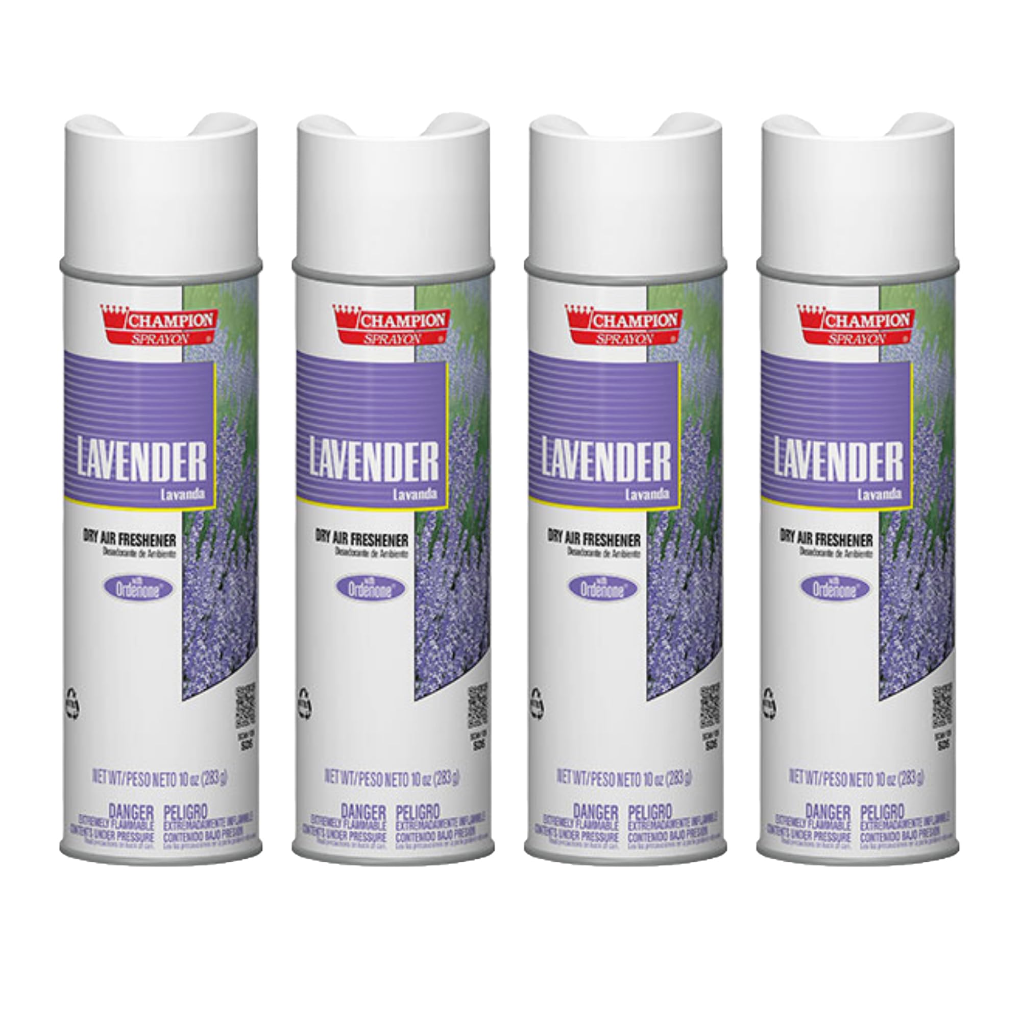 Champion Sprayon air fresheners Lavender net 15 oz.. 4 count