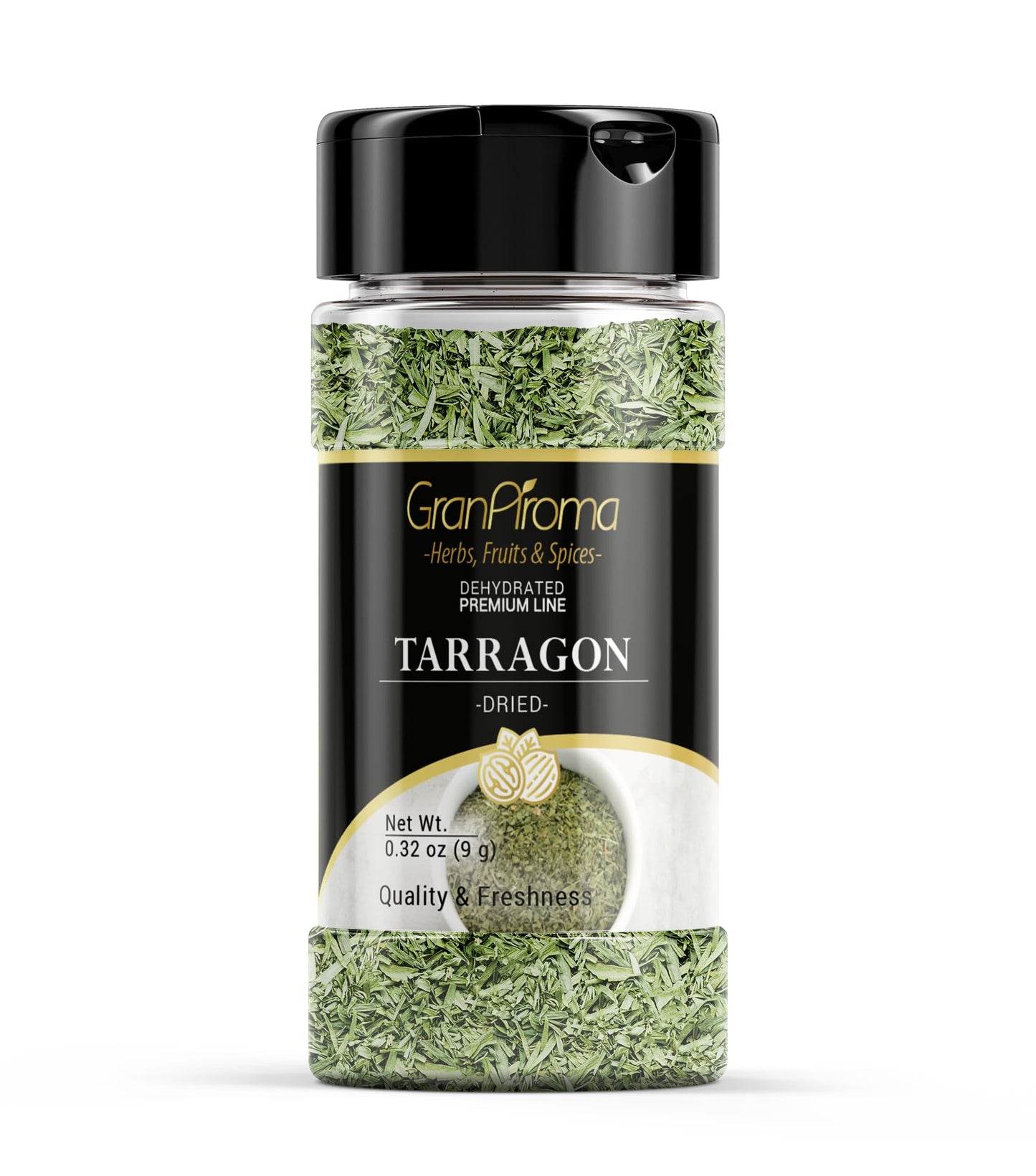 GranAroma Tarragon, Subtle Licorice Flavor, French Cuisine (0.32 Ounce)