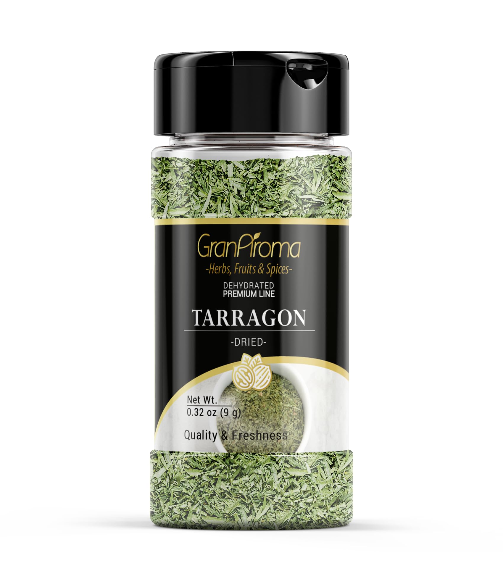 GranAroma Tarragon, Subtle Licorice Flavor, French Cuisine (0.32 Ounce)
