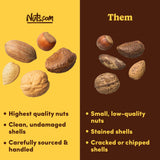 Nuts.com - Mixed Nuts in Shell - 2 Lb Bag, Healthy Snack Sampler, Includes Premium Walnuts, Almonds, Hazelnuts, Pecans & Brazil Nuts - Good Source