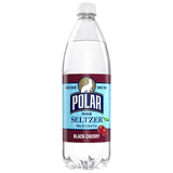 Polar Beverages Seltzer, Black Cherry, 33.8 Fluid Ounce (Pack of 12)