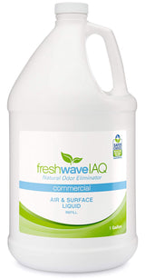 Fresh Wave IAQ Commercial Odor Eliminating Air & Surface Liquid, 1 Gallon | Safer Odor Relief | Natural Plant-Based Odor Eliminator | Odor Absorber