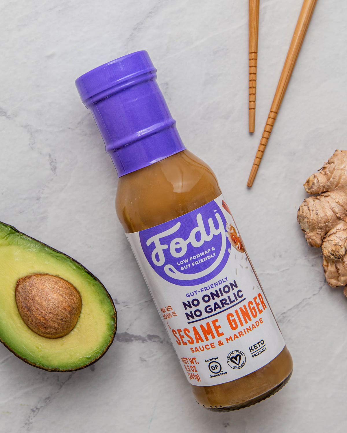 Fody Variety Sauce Pack | Low FODMAP | No Onions or Garlic | Gluten & Lactose Free | 4, 8 Ounce