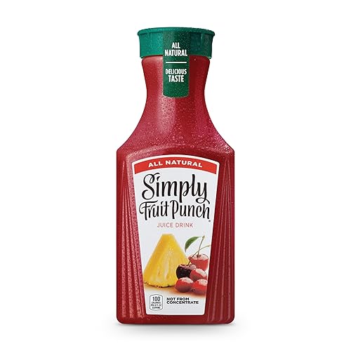 All Natural Simply Fruit Punch Juice Drink, 52 Fl Oz Bottle