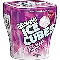 Ice Breakers Ice Cubes Sugar Free Gum with Xylitol, Raspberry Sorbet, 40 Piece (Pack of 4)