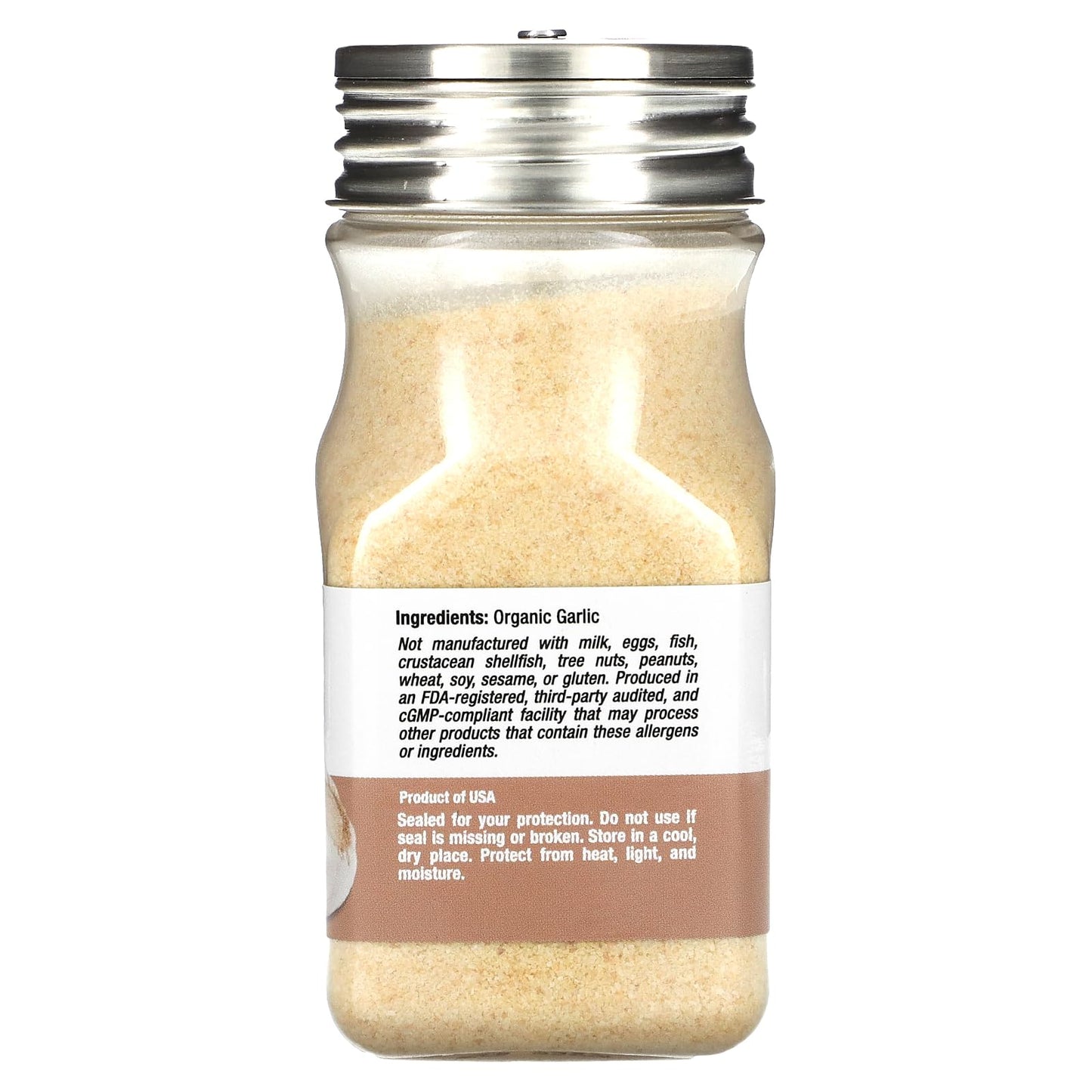 California Gold Nutrition Foods, Organic Garlic Powder, 3.7 oz (104 g)