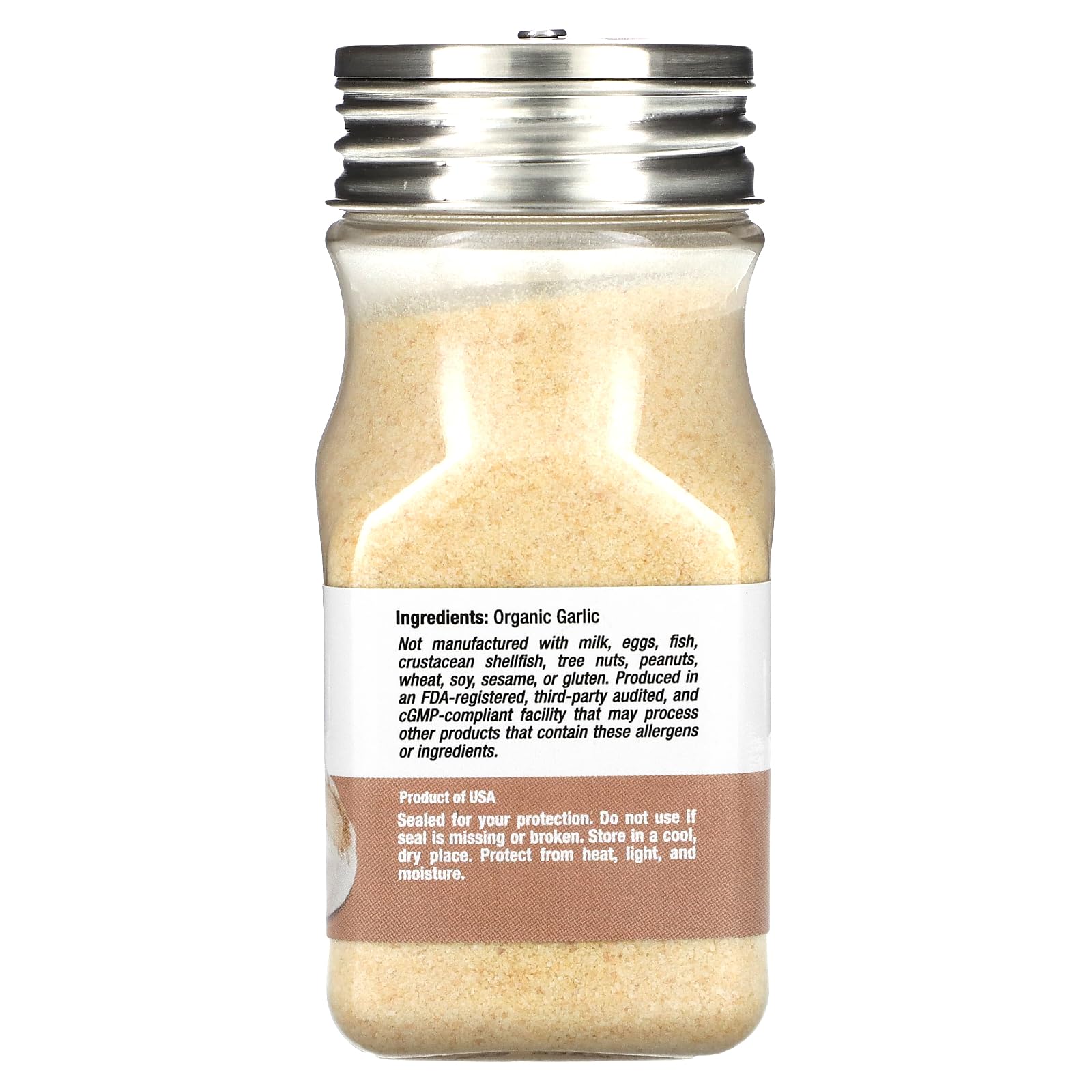 California Gold Nutrition Foods, Organic Garlic Powder, 3.7 oz (104 g)