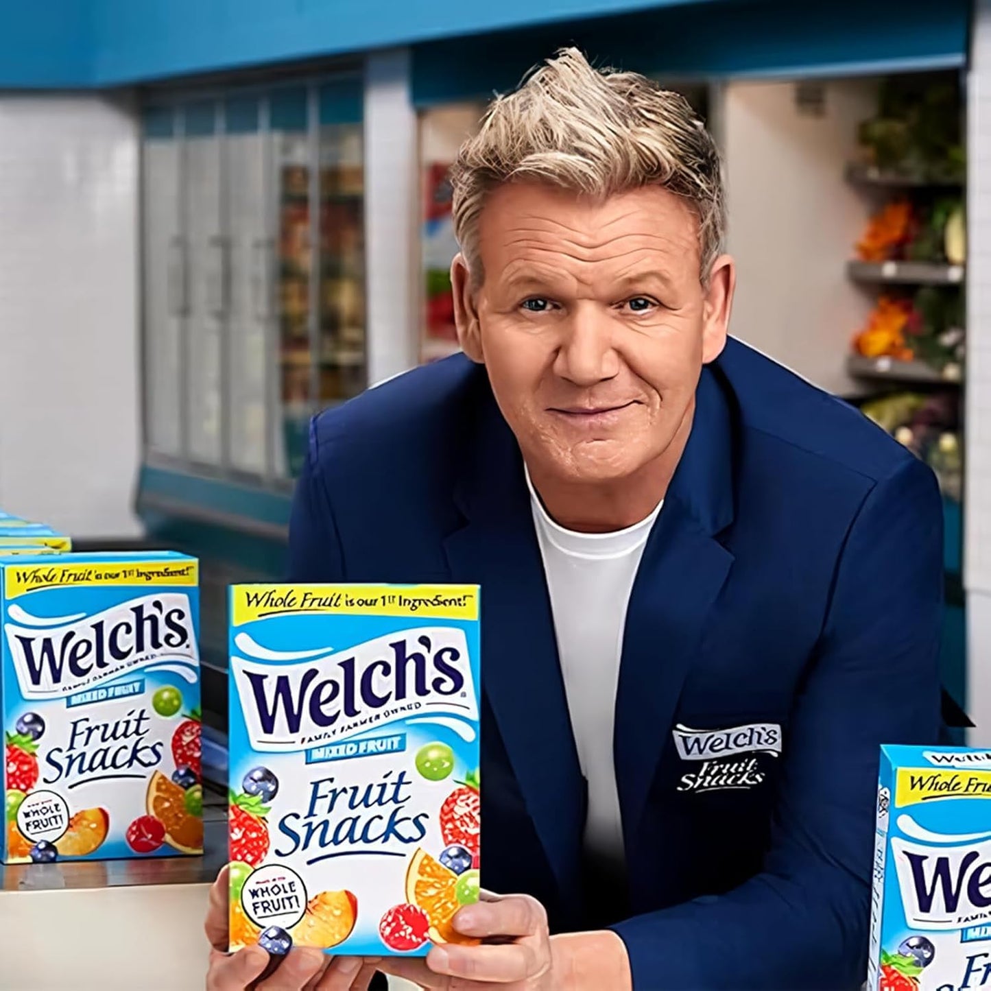 Welch's Fruit Snacks, Assorted Fruit Flavors, 40 Count - Gluten-Free Mini Pouches for Lunchboxes, Parties, and On-the-Go Snacking