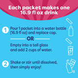 Crystal Light Energy Boost Fruit Punch Drink Mix, 10 ct On-the-Go Packets