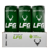 Bucked Up LFG BURN Energy Drink - Zero Sugar - 12 Pack (Apple Orchard)