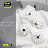 Smart Design Plastic Porcupine Dryer Balls- Set of 4