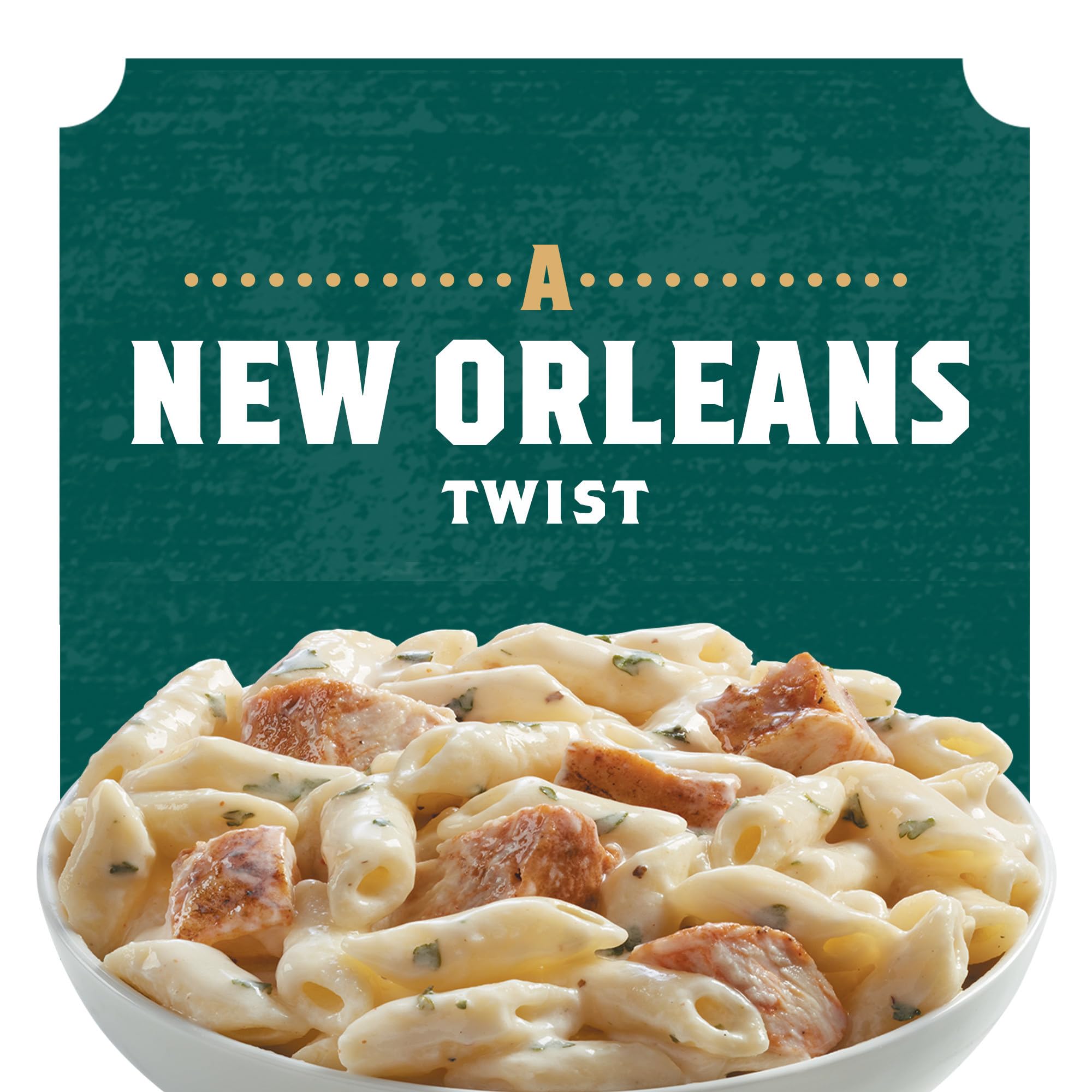 Zatarain’s Blackened Chicken Alfredo Frozen Dinner, Grilled, Blackened Chicken & Penne Pasta in a Zesty, Creamy Sauce, Microwave in 5 Minutes