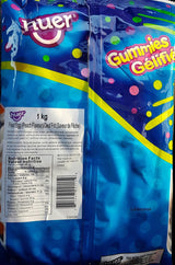 Huer Fried Eggs Gummy Candy 1kg/2.2 lbs., Imported from Canada)