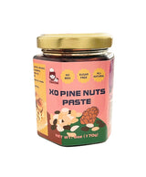 XO pine nuts paste, a less spicy milder flavor compared with Chili Crispy Lentil Paste which is more spicier, is also a foodie must, all natural