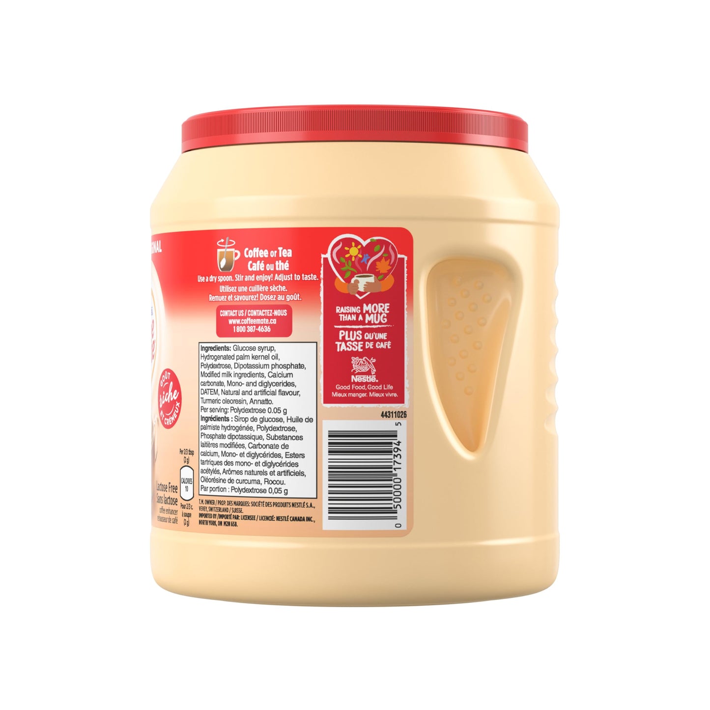 Nestle Coffee-mate Original (1.4kg / 3lbs) Made in Canada