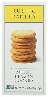 Rustic Bakery, Cookies Meyer Lemon, 6 Ounce