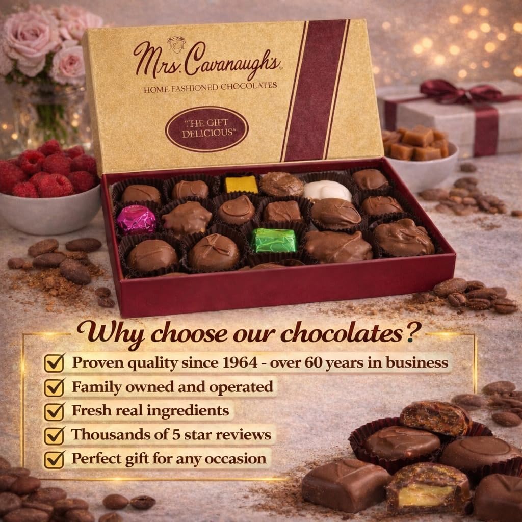 Mrs. Cavanaugh's 1 lb Raspberry Lemonade Cream Milk Chocolate