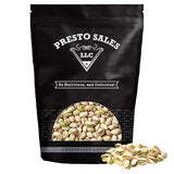 Presto Sales Pistachios In Shell California, 16 oz. | Premium Roasted Salted | Healthy, Natural, Vegan, Non-GMO | Resealable 1 lb. Bag by Presto Sales