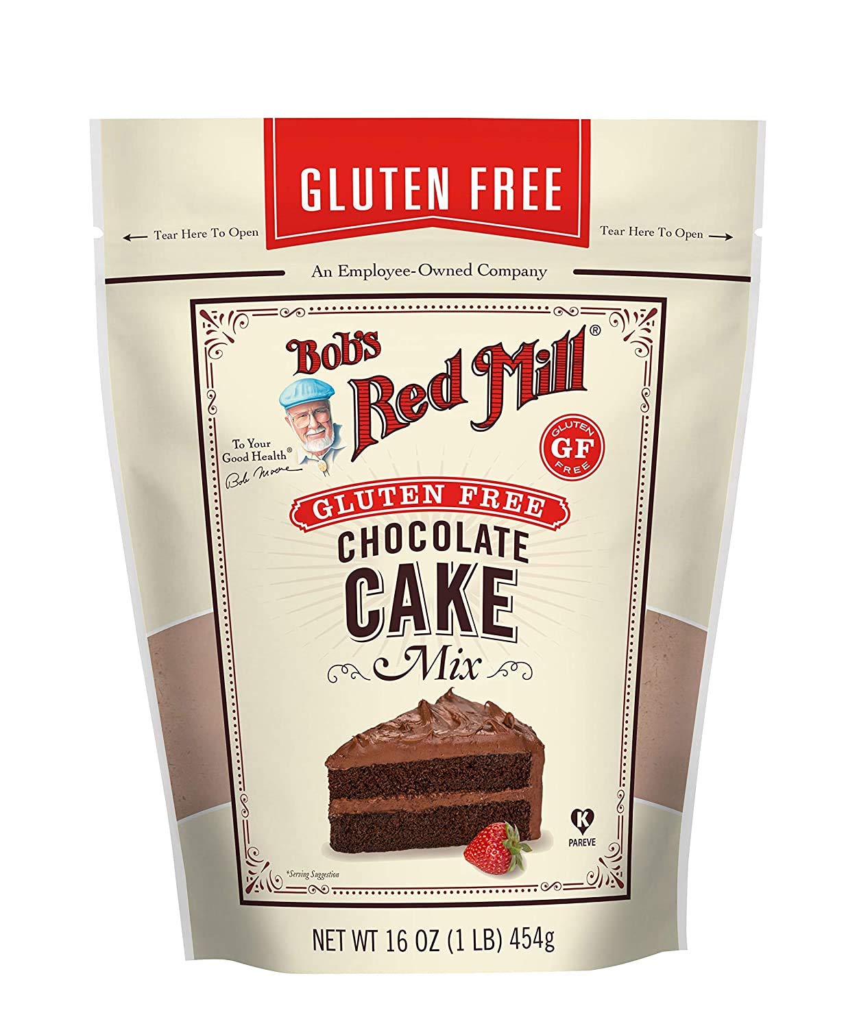 Bob's Red Mill Gluten Free Chocolate Cake Mix, 16 Oz (Pack of 2)
