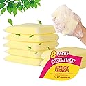 8 Pads Kitchen Sponges All-Purpose Non Scratch Dish Sponge?Multipurpose Used for Cleaning Kitchen Pans, Tableware, and Non Stick Cookware MGLDEM