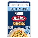 BARILLA Gluten Free Penne Pasta, 12 Ounce - Non-GMO Gluten Free Pasta Made with 2 Ingredients