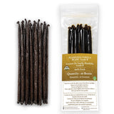 10 Vanilla Beans Grade B for Making Vanilla Extract, Vanilla Beans for Extract Grade 4-5 inches, Perfect for Homemade, baking and cooking. (10 BEANS)