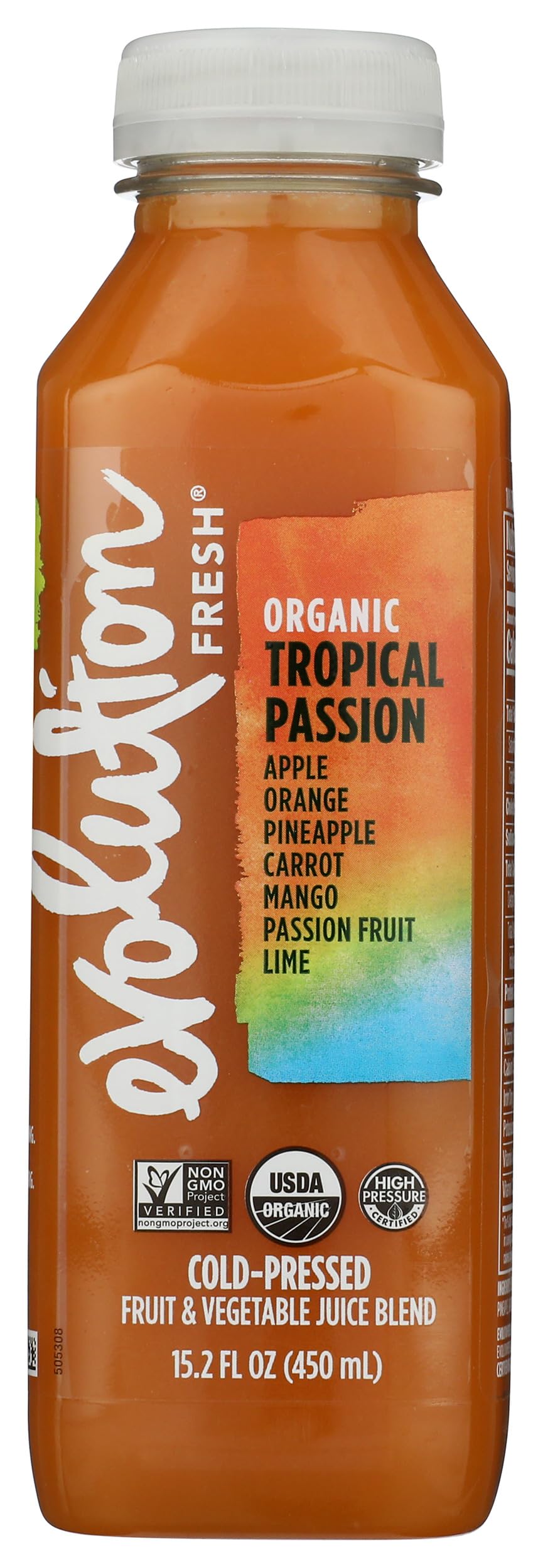 Evolution Fresh, Juice Tropical Passion Organic, 15.2 Fl Oz