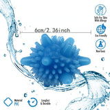 Washer Balls,Reusable Tangle-Free Eco-Friendly Laundry Scrubbing Balls,Solid Colorful Laundry Washing Balls Enhance Your Machine Cleaning Power (15