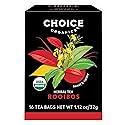 Choice Organic Teas Rooibos Tea - Fair Trade - Compostable - Caffeine Free - 48 Organic Herbal Tea Bags (Pack of 3)