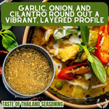 Taste of Thailand Seasoning | Non GMO Verified | Magnetic Tin | Spice Blend | 1.4oz | Crafted in Small Batches by Gustus Vitae | #28