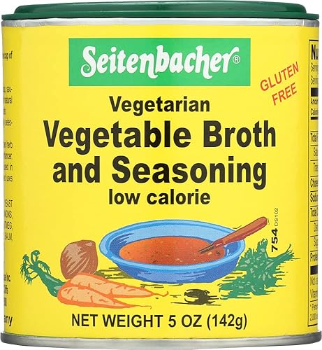 Seitenbacher Vegetable Broth and Seasoning - 5 oz. can (3-Pack)