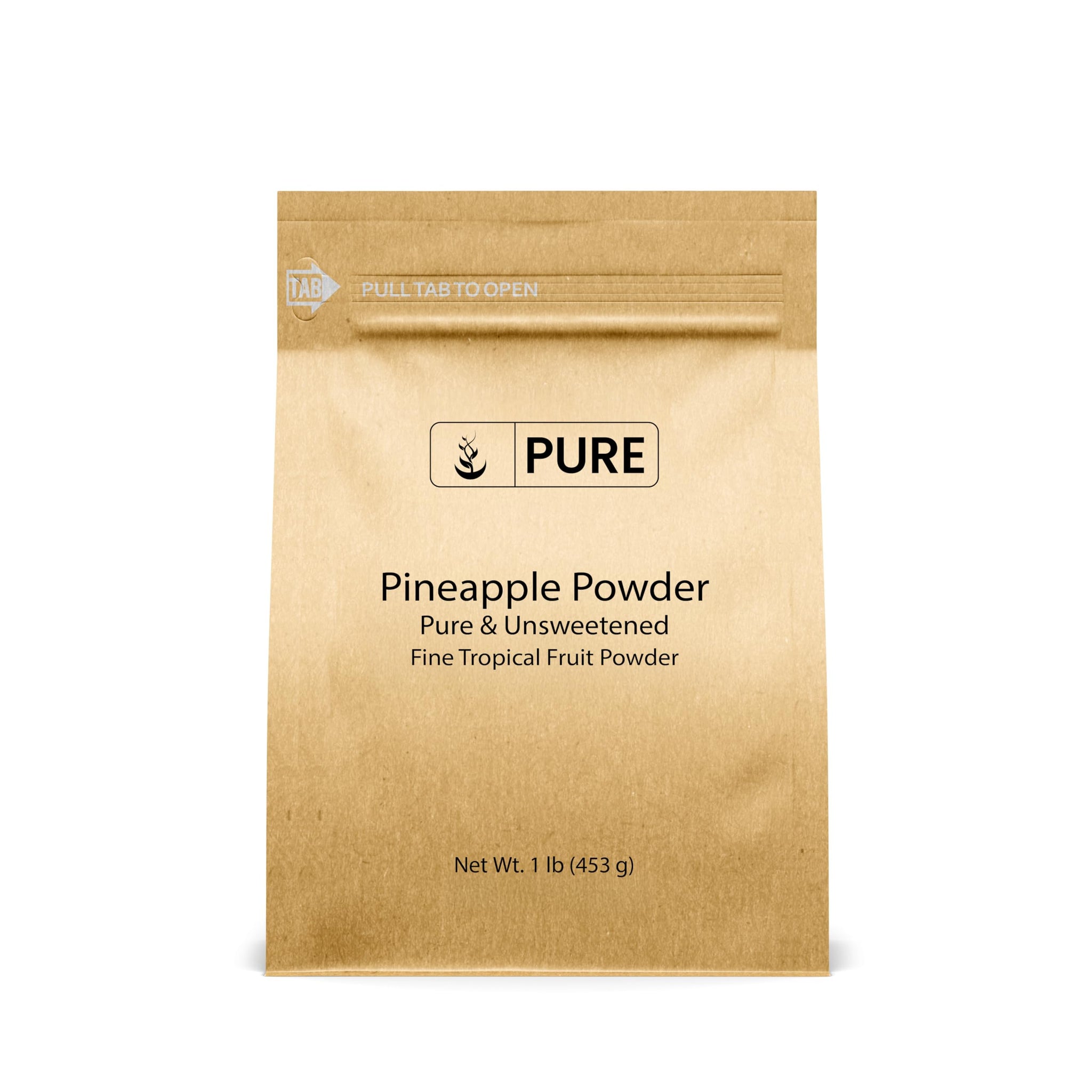 Pure Original Ingredients Pineapple Powder, Smoothies & Cocktails, Always Pure, Flavor Additive (16 Ounce)