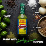 El Yucateco Green Habanero Hot Sauce, Authentic Mexican Chile Habanero Sauce, 8 fl oz (240 ml), Gluten Free (Pack of 1)