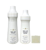 Bath & Body Works White Gardenia Fabric Care Laundry Detergent and Fragrance Booster with a Natural Oats Bar Soap