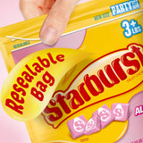 Starburst All Pink Strawberry Fruit Chews Candy, 50 Ounces Resealable Party Size Bag