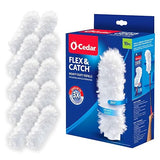 O-Cedar Flex & Catch Heavy Duty Dusting Refills (10 Count) | Disposable Duster Refill | Traps 3X More Dust Than Traditional Feather Duster