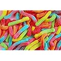 Mini Sour Worms Gummy Candy, Bulk, 2 Pounds