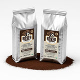 Boxer Coffee Medium Roast Ground Coffee - Certified Organic House Blend, Specialty Grade Single Origin Arabica, Smooth Balanced Flavor - 2 Pack (1 lb