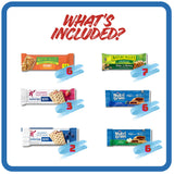 Granola Bars Bulk Variety Pack 66 Count Individually Wrapped Healthy Snacks for Adults Office Break Room Breakfast Bars Snack Box Gift Basket Food