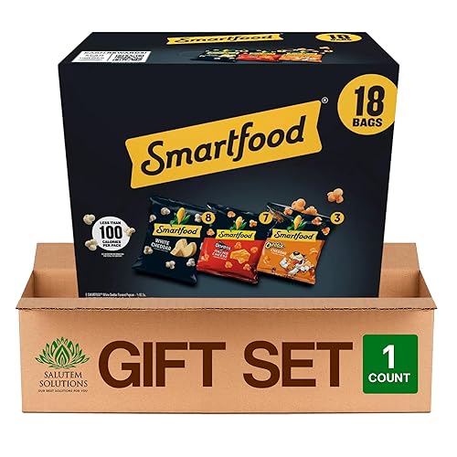 Salutem Vita - Popcorn & Chips Variety Pack, 18ct, Snack Gift Set